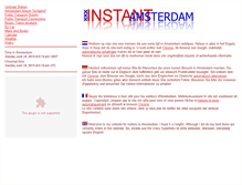 Tablet Screenshot of instantamsterdam.com